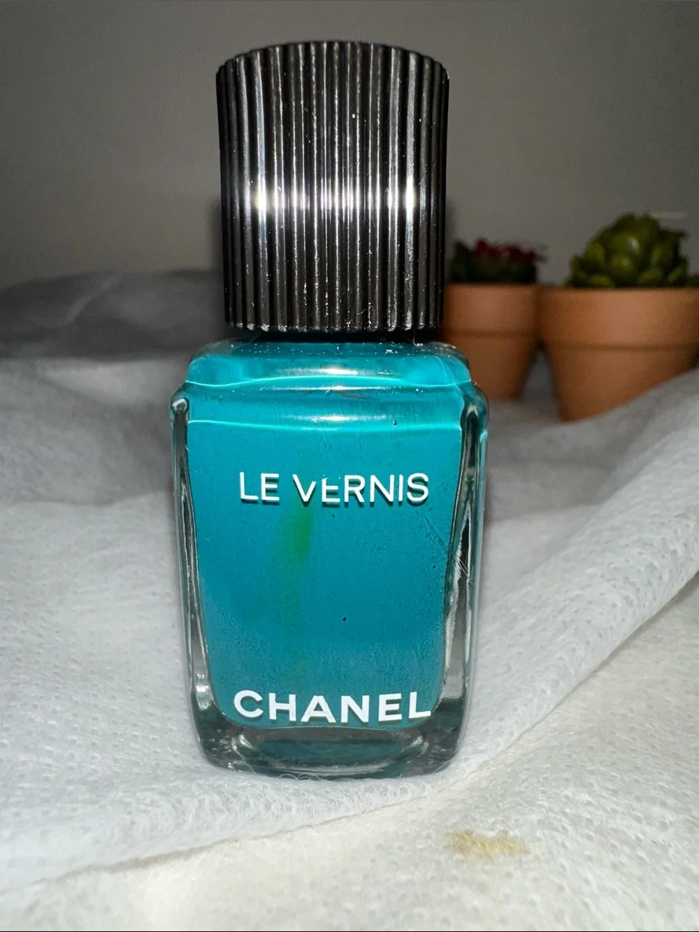 ✨ CHANEL Le Vernis Longwear Nail Colour - 755 Harmony (Teal Blue Green) NWOB